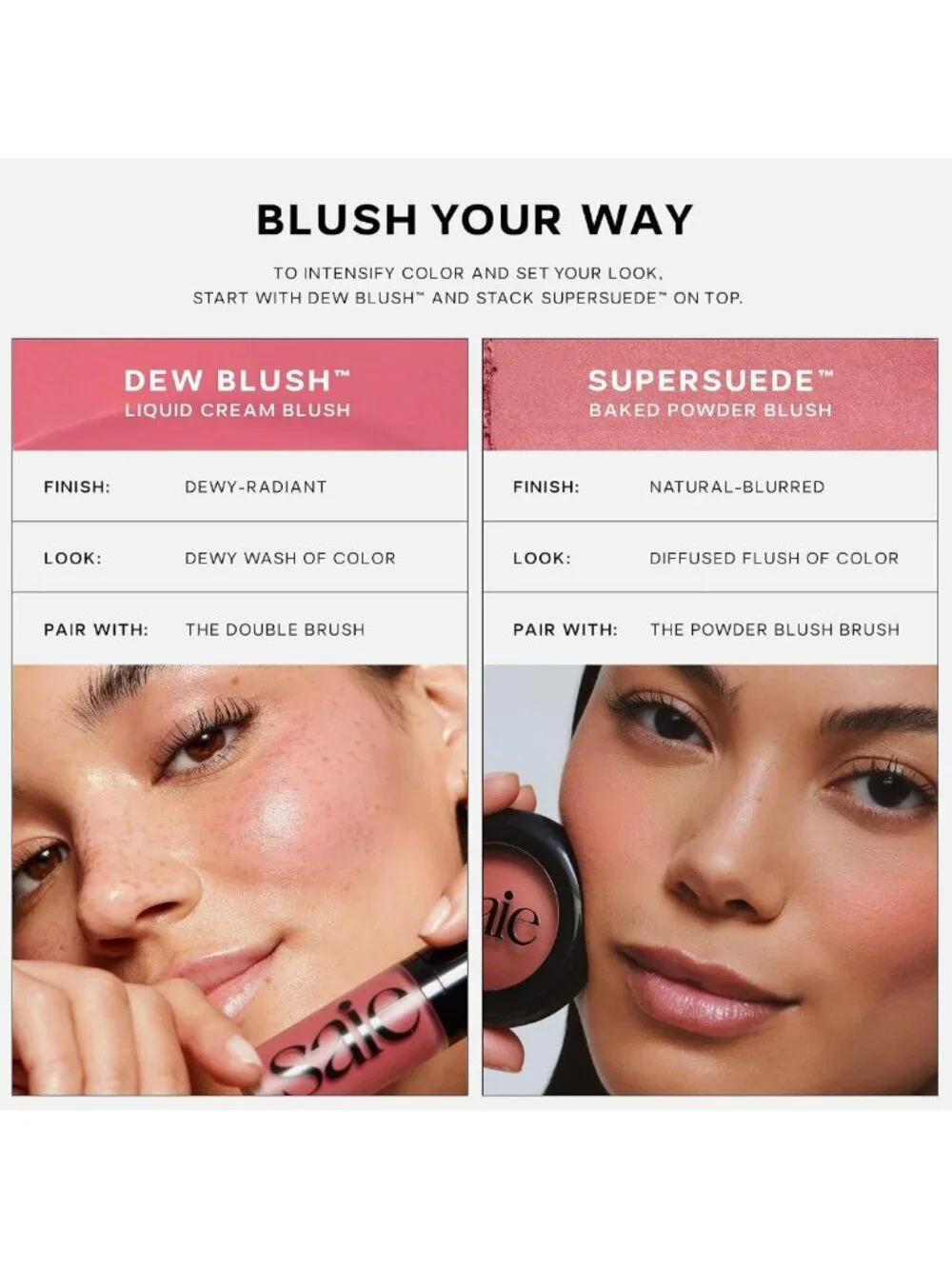 Liquid Blush for Cheeks - Dewy Finish, Cutie Shade, 0.40 oz, Flawless Glow